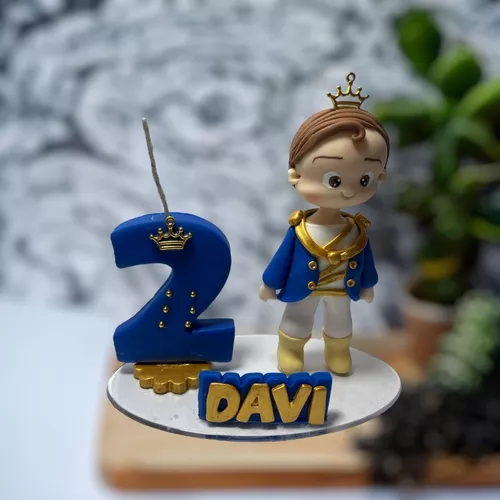 Vela de Aniversário, Vela Personalizada, Topo de Bolo