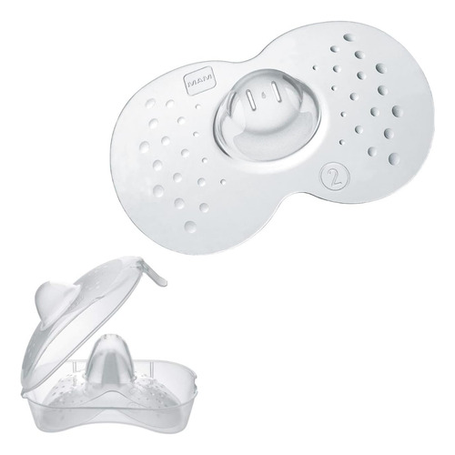 Protetor Seios Nipple Hields C/ Caixa Protetora Tam 2 - Mam