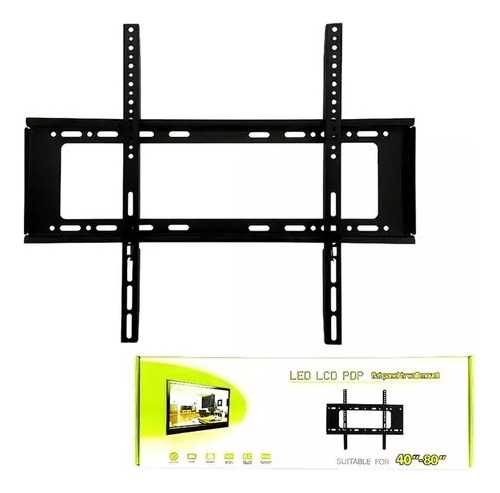 Soporte Fijo Base Tv 40 A 80 Pulgadas Soporta Hasta 75 Kilos