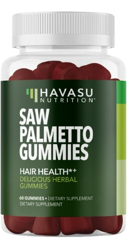 Saw Palmetto Havasu Nutrition 60 Gomitas