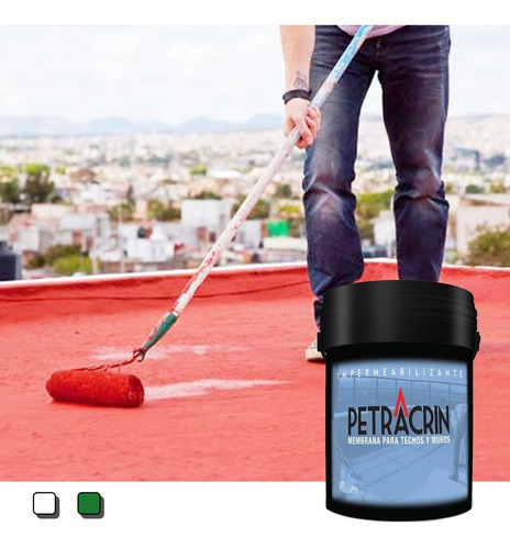 Membrana Liquida Elastomerica Techo Rojo 20 Kg Cuotas