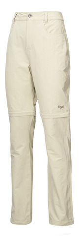Pantalon Mujer Lippi Enduring Mix-2 Q-dry Pants Crudo