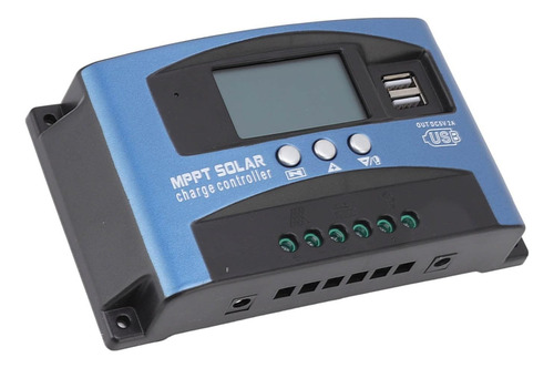 Controlador De Carga Solar Mppt, De 24 A 60 V, 80 Amp