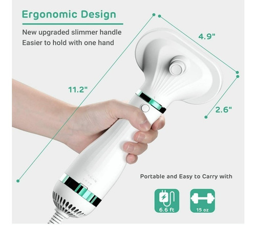 2 En 1 Pet Grooming Secador De Pelo Con 3 Temperaturas