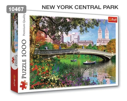 Rompecabezas Puzzle Trefl X 1000 Pzas New York Central Park