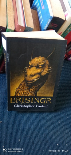 Libro Brisingr. Christopher Paolini