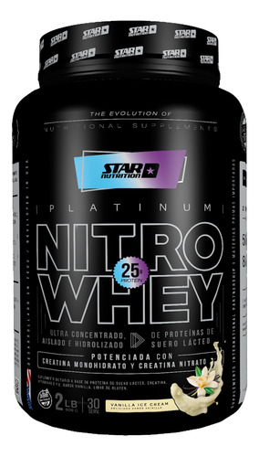 Suplemento Star Nutrition Nitro Whey Protein 2 Lbs