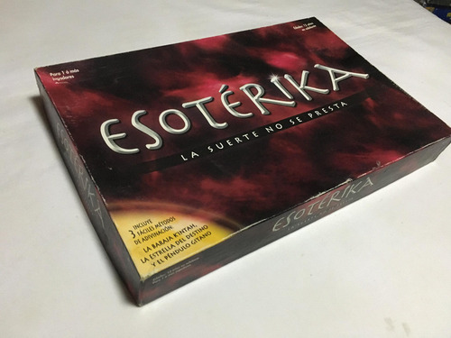 Esoterika De Hasbro Juego De Mesa (raro)