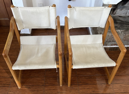 Sillones En Tela - Se Vende El Par Todo Junto (Usado)