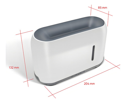 Difusor De Aroma Inteligente, Control C/smartphone 6 Sonidos Color Blanco