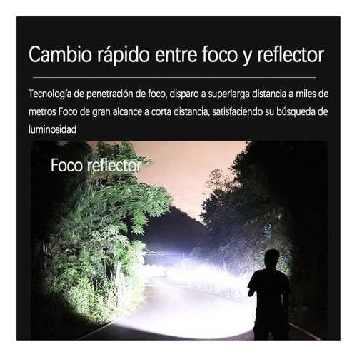 Linterna Económica Con Zoom Láser Blanco Multiusos 2024