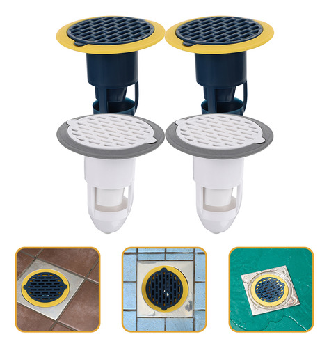 Tapón De Desagüe Para Fregadero, Filtro Y Tapa De Desagüe, 4
