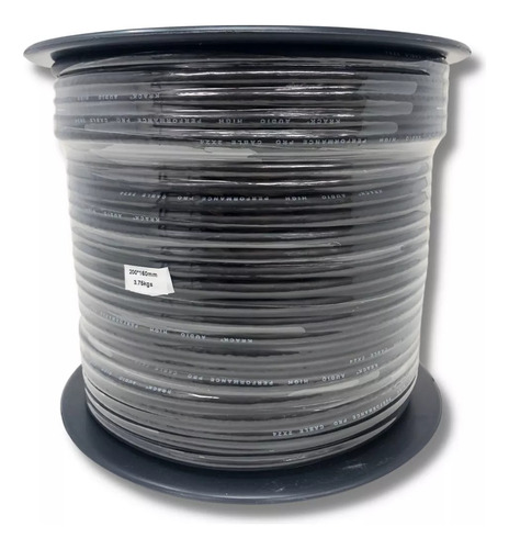Cable Microfono Balanceado Krack Audio Kmx-2x24 100mts Rollo