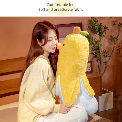 Banana Duck Plush Toy 50cm White