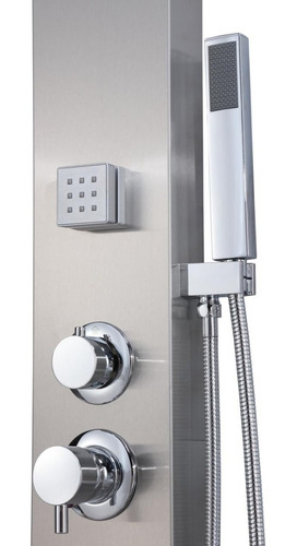 Imagen 2 de 6 de Columna De Ducha Escocesa Panel Hidromasaje Jets Acero Inox