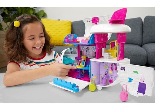 Imagen 6 de 7 de Polly Pocket! Jet Aventuras Fabulosas, Mattel Bestoys