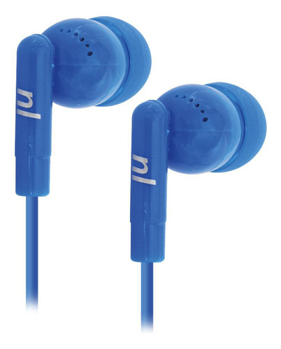 Fone De Ouvido Intra Auricular Newlink Beat Fc202 Azul