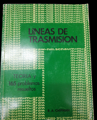 Libro Líneas De Trasmisión Serie Schaum 