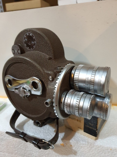 Filmadora 16 Mm. Bell & Howell 70 Dr.con Lente Angenieux