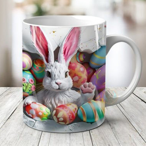 Kit Imprimible Plantillas Tazas Pascuas Semana Santa M99