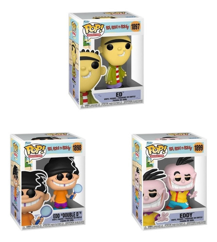 Funko Pop! Ed, Edd Y Eddy 3 Pack