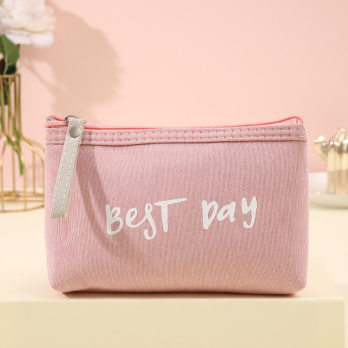Bolsa De Cosméticos Transfronteriza Simple De Lona Hecha A M
