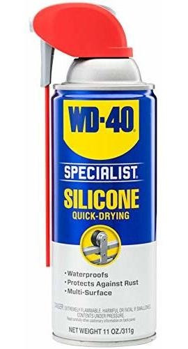 Wd-40 Lubricante De Silicona En Spray Resistente Al Agua, 11