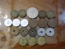 Comprar Monedas De Asia Lote 19 Monedas Países Varios N795