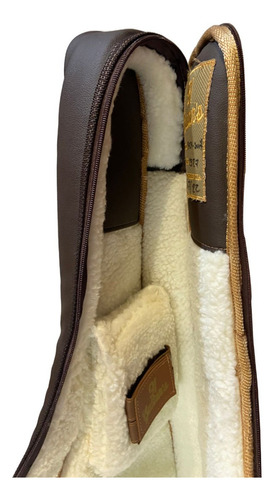 Suit Case Para Violão Folk 91 Guitar's Marrom