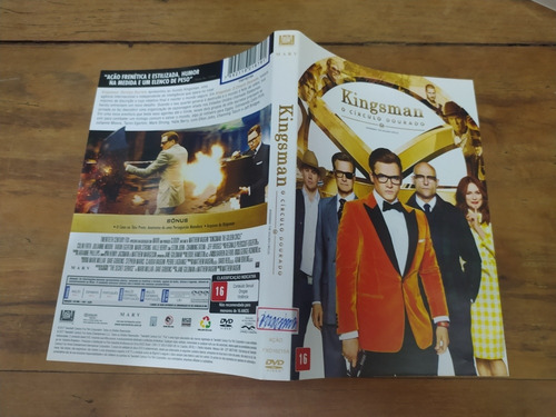 Dvd Kingsman O Círculo Dourado Original Usado (Usado)