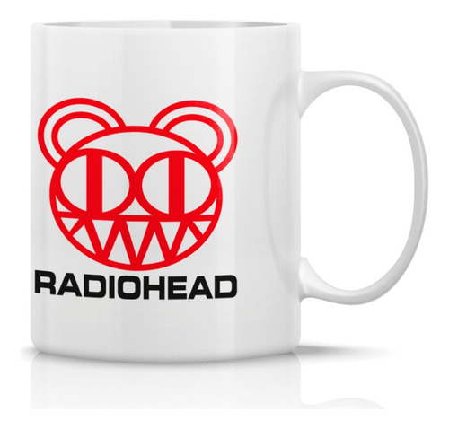 Tazón/taza/mug Radiohead Banda De Rock Logo 117