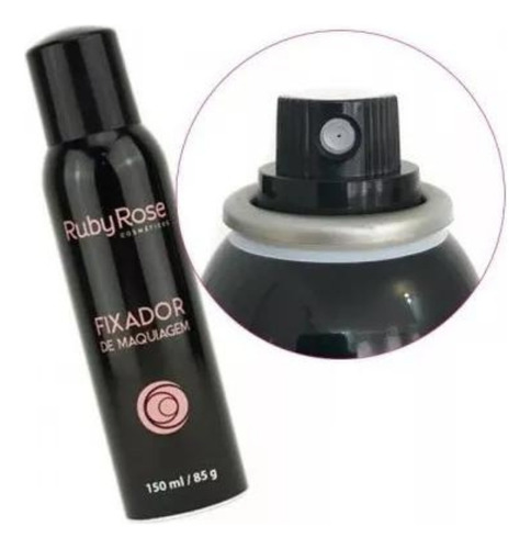 Fixador De Maquiagem Spray Ruby Rose 150ml Hb312