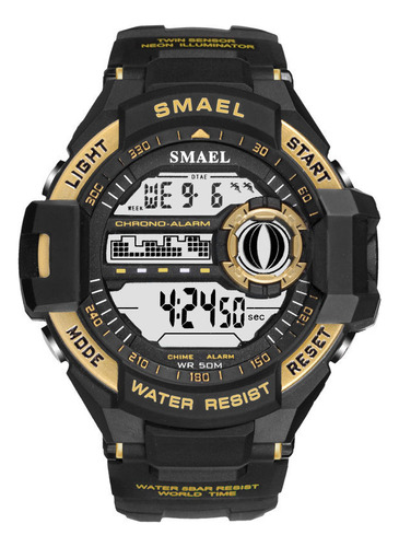 Smael Single Display Electronic Watch Waterproof