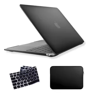 Kit Case+neoprene +película Teclado Macbook Air 13 A2337 M1