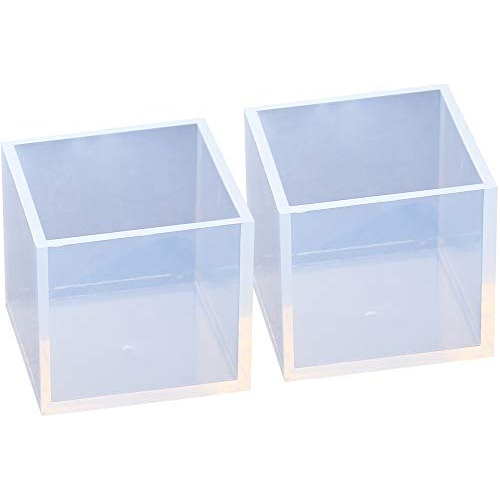 Molde Cubo Resina 5cm, 2 Unidades