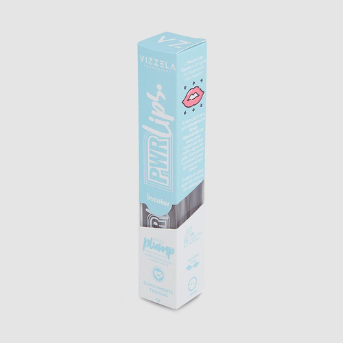 Gloss Efeito Plump Power Lips Incolor - Vizzela