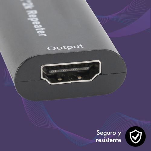 Imagen 8 de 10 de Extensor Alargue Hdmi Directo 40 Metros 4k 2k
