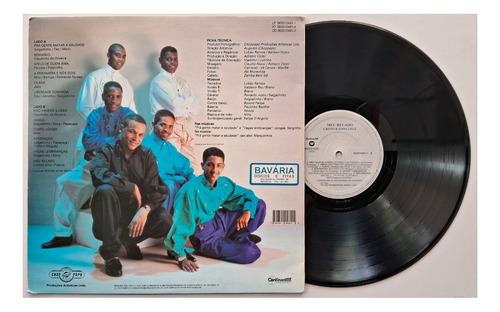 Lp Grupo Katinguelê - Meu Recado 1995 C/ Encarte Continental (Usado)