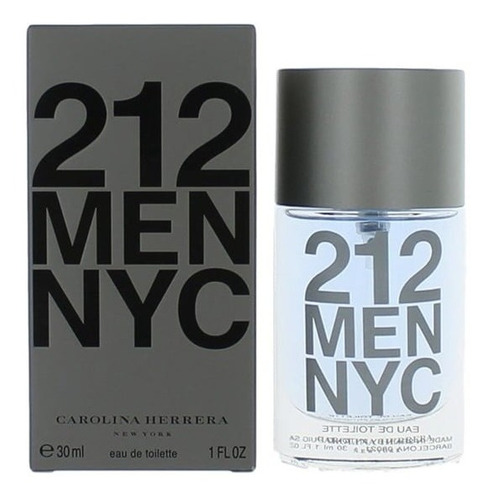 Imagen 2 de 2 de Carolina Herrera 212 NYC NYC Men EDT 30 ml para hombre