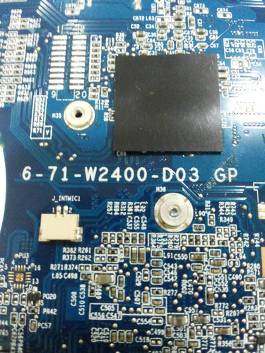Placa Mae Nova Positivo Sim+ 2000 6-71-w2400-d03 Gp