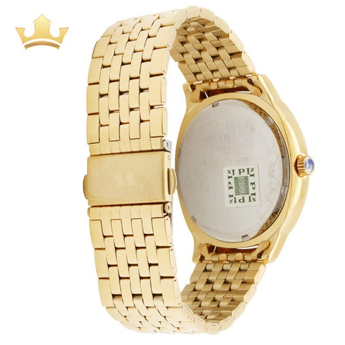 Relógio Seculus Feminino Analógico Dourado Original + Nf