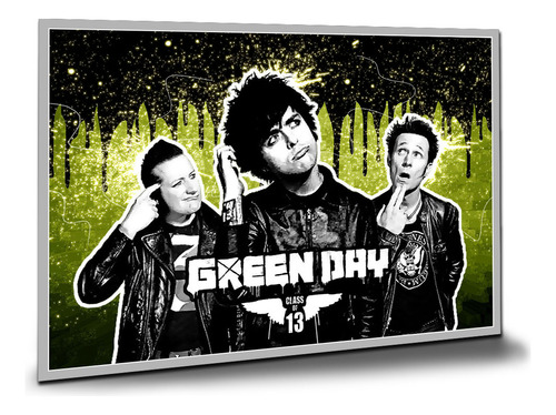 Poster Green Day Billie Joe Armstrong Pôsteres Placa A3 D