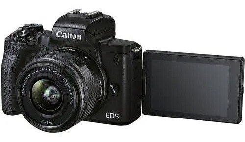 Camara Canon Eos M50 Mark Ii Lente Ef-m 15-45mm