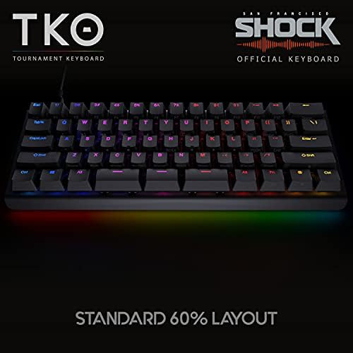 Teclado Mecánico Kinesis Gaming Tko | Interruptores Rojas