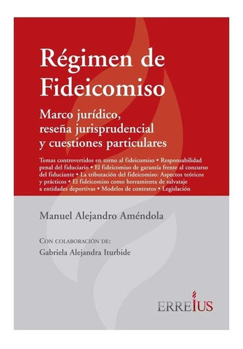 Régimen De Fideicomiso