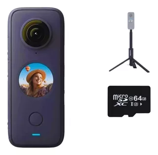 Insta360 One X2 + Cartão 64gb + Stick Original 2 Em 1