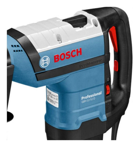 Martelo Perfurador Bosch Gbh 12-52 Dv Com Sds Max Em Maleta