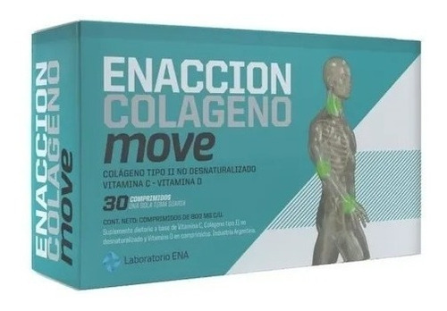 Enacción Colágeno Move X 30 Comp. Ena Sabor Sin sabor