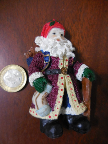 Antiguo Iman De Santa Claus Para La Nevera (preguntar)