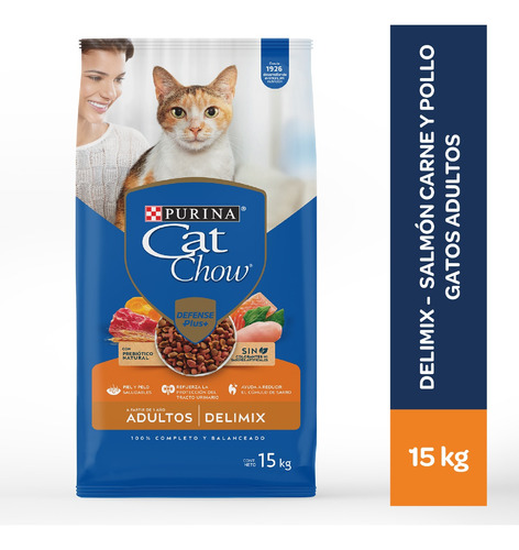 Alimento De Gato Cat Chow Delimix 15kg